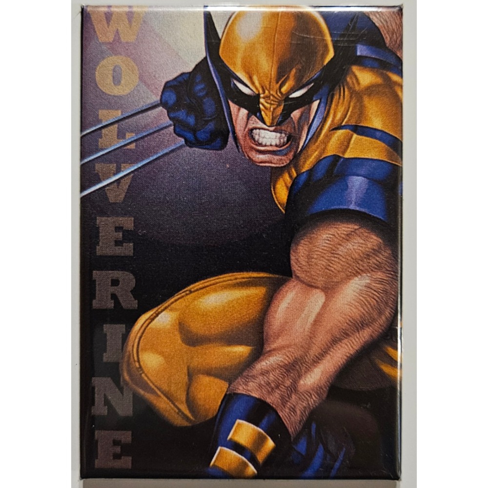 Marvel Comics Wolverine Magnet, X-Men Comic Book Character Magnet